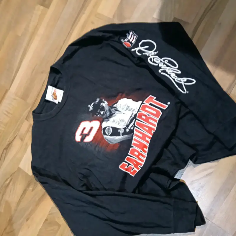 Polera manga larga negra Dale Earnhardt