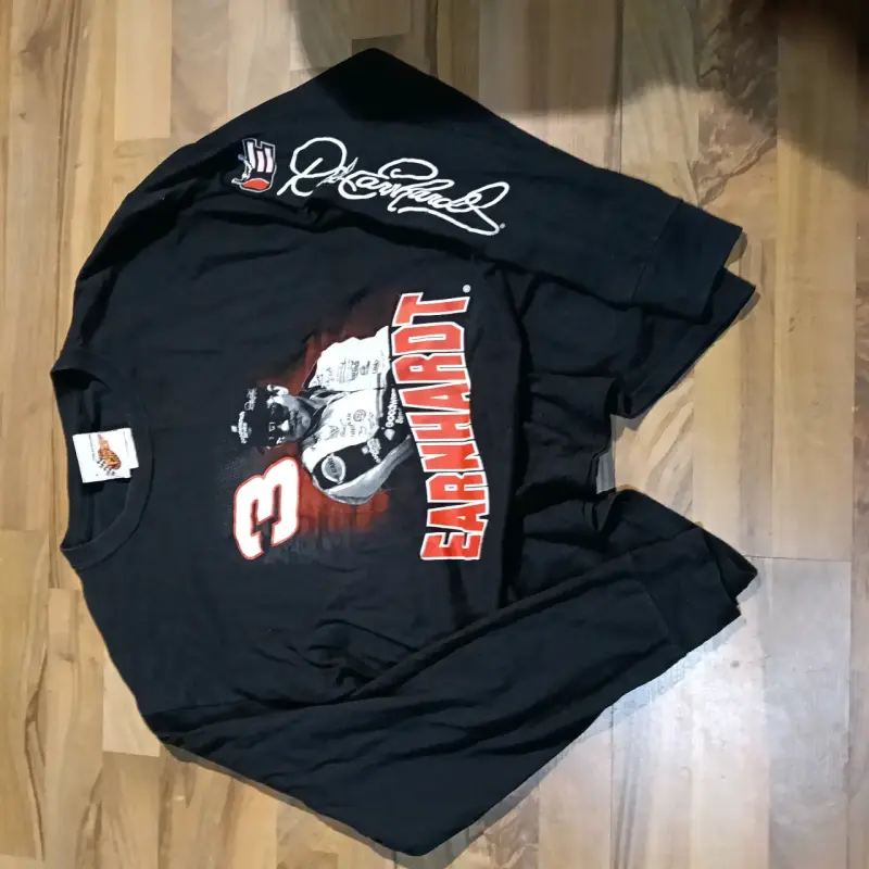 Polera manga larga negra Dale Earnhardt - 2