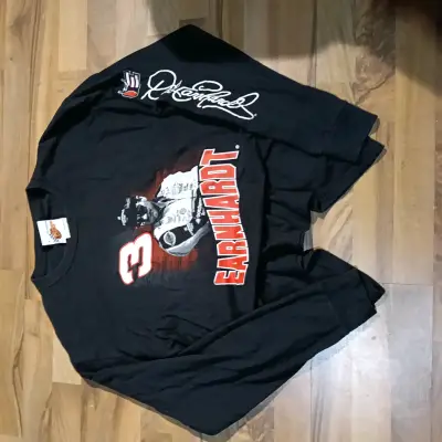Polera manga larga negra Dale Earnhardt - miniatura 2