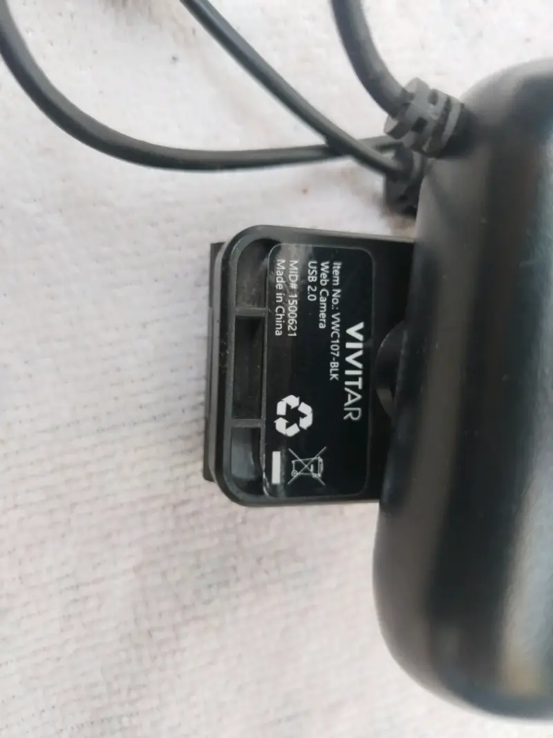 Cámara web USB Vivitar con micrófono integrado - 2