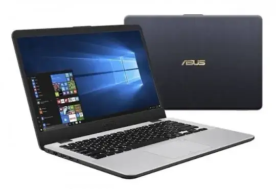 Laptop ASUS con Windows 10 y pantalla amplia