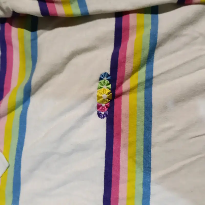 Polera rayada multicolor para hombre - 3
