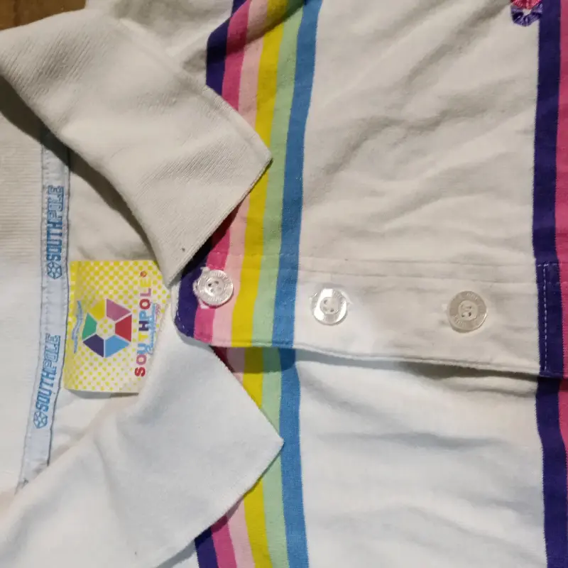 Polera rayada multicolor para hombre - 4