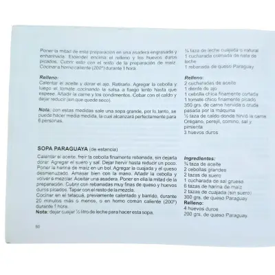 Libro de cocina paraguaya por Josefina Velilla de Aquino - miniatura 3