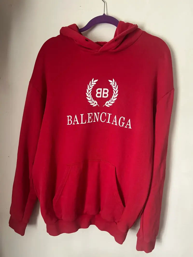 Polerón rojo Balenciaga - 1