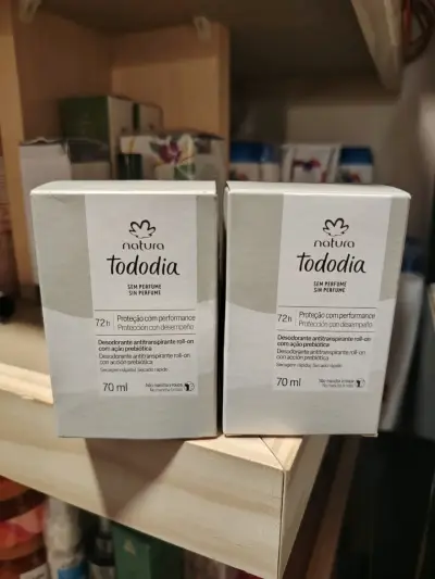 2 Desodorantes Natura Tododia Sin Perfume 70 ml - miniatura 1