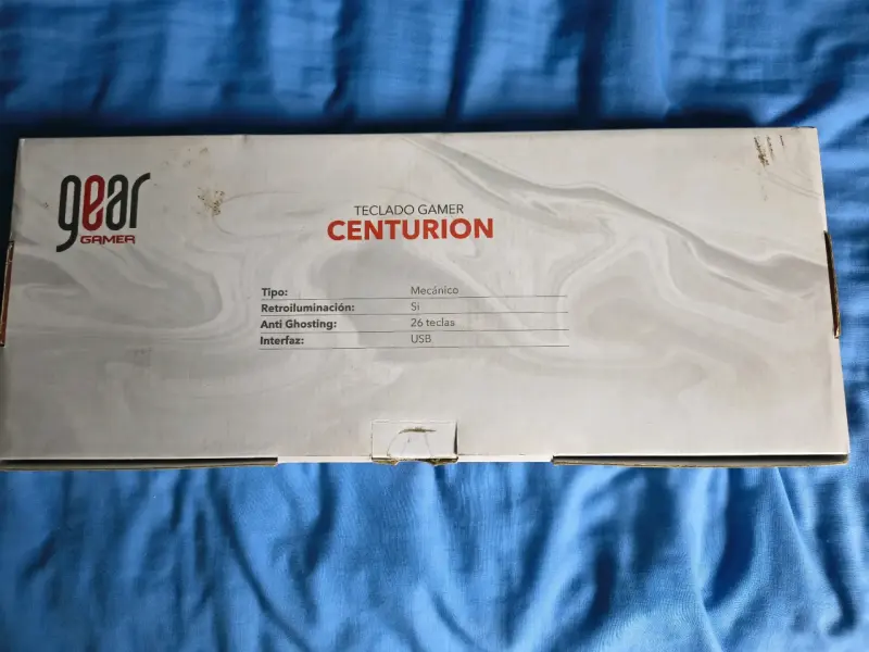 Teclado Gamer Gear Centurion con Retroiluminación - 2