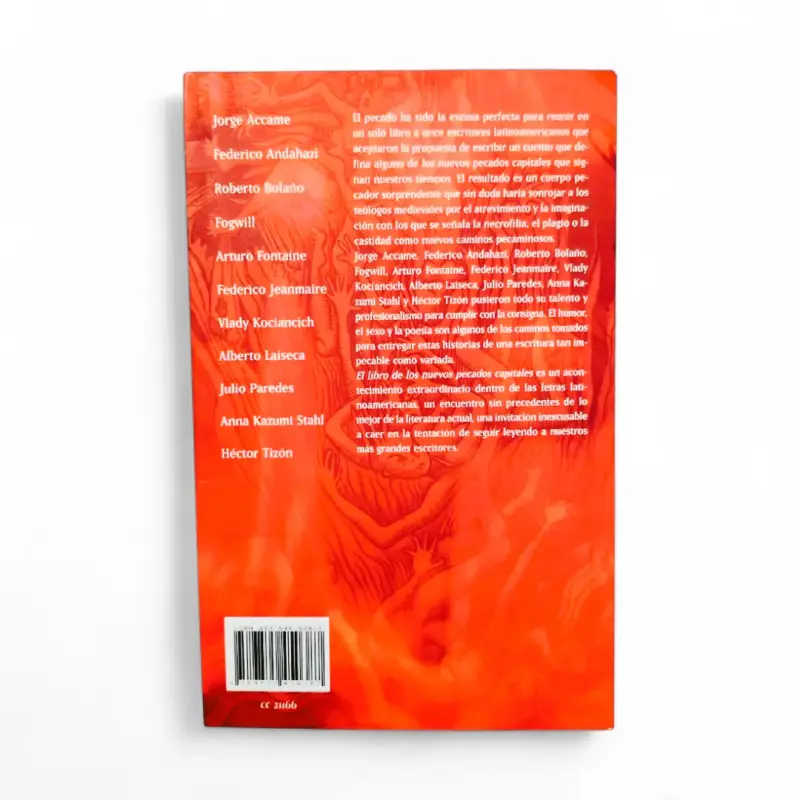 Libro Pecados Capitales Cuentos Editorial Norma - 2