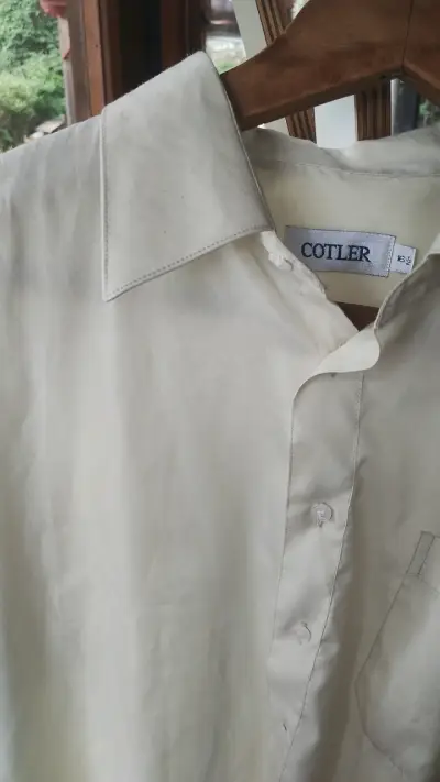 Camisa blanca Cotler de manga corta - miniatura 2