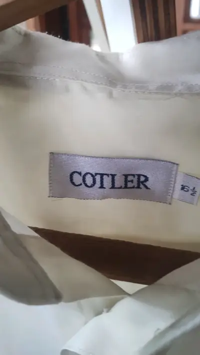 Camisa blanca Cotler de manga corta - miniatura 3