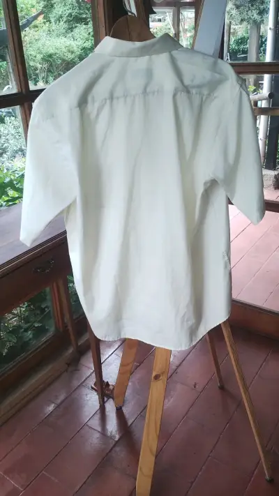 Camisa blanca Cotler de manga corta - miniatura 5