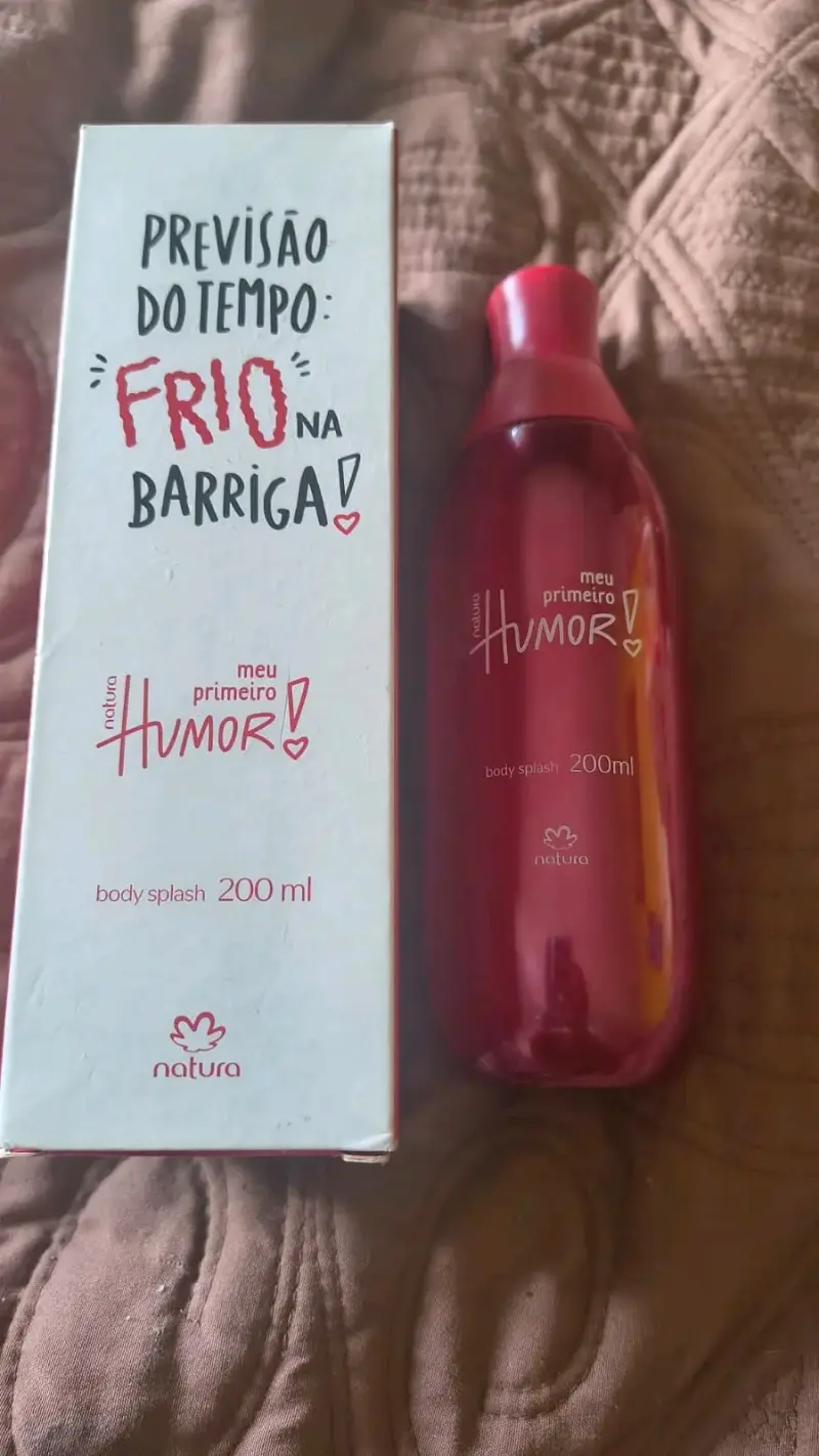 Body Splash Natura Meu Primeiro Humor 200ml