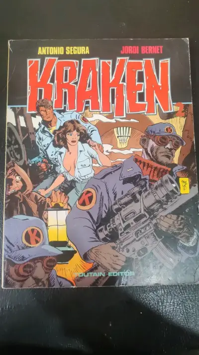 Cómic Kraken de Antonio Segura y Jordi Bernet - miniatura 1