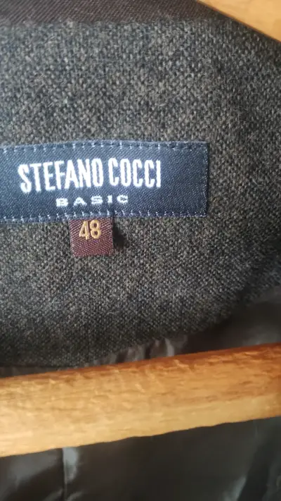 Blazer gris para mujer Stefano Cocci talla 48 - miniatura 1