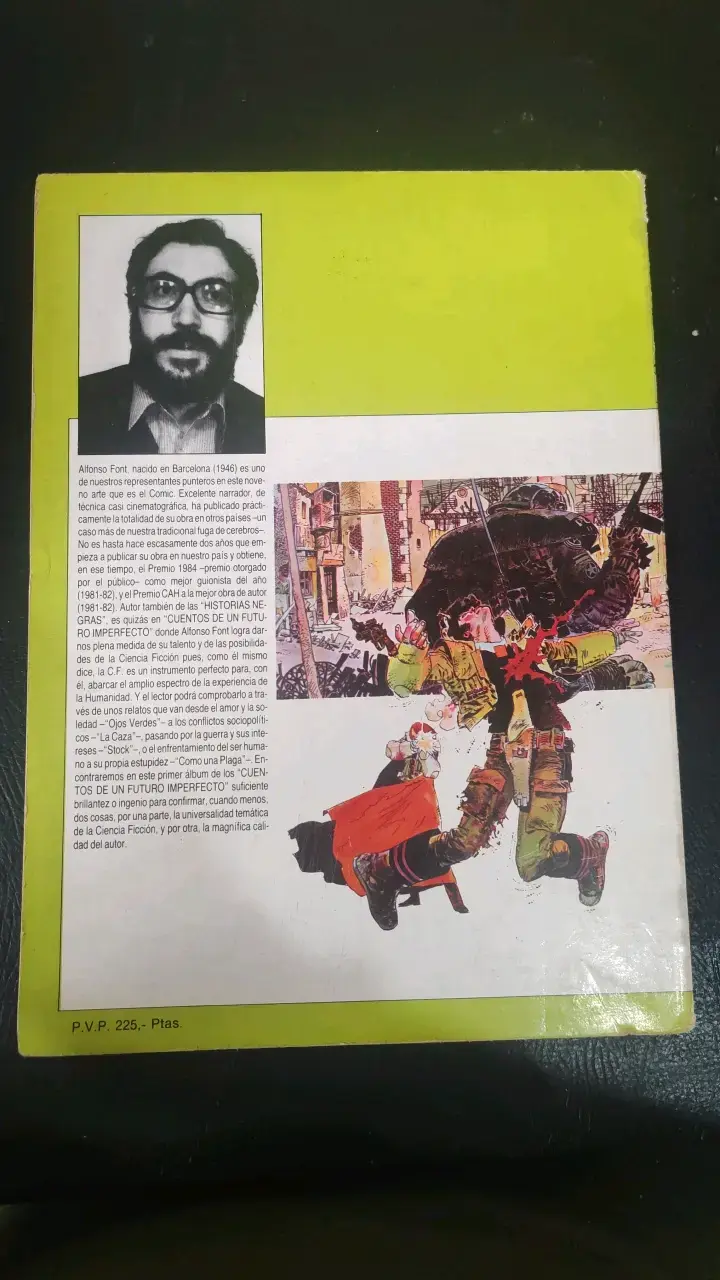 Libro Cuentos de un Futuro Imperfecto Alfonso Font - 2