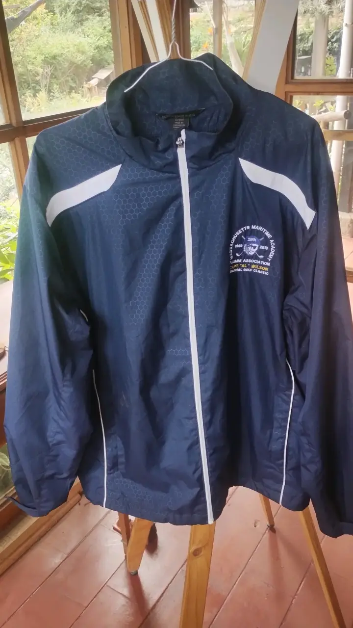 Chaqueta deportiva azul North End con cierre - 1