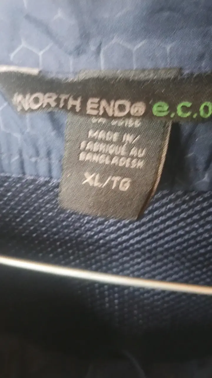 Chaqueta deportiva azul North End con cierre - 3