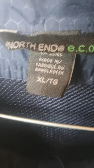 Chaqueta deportiva azul North End con cierre - miniatura 3