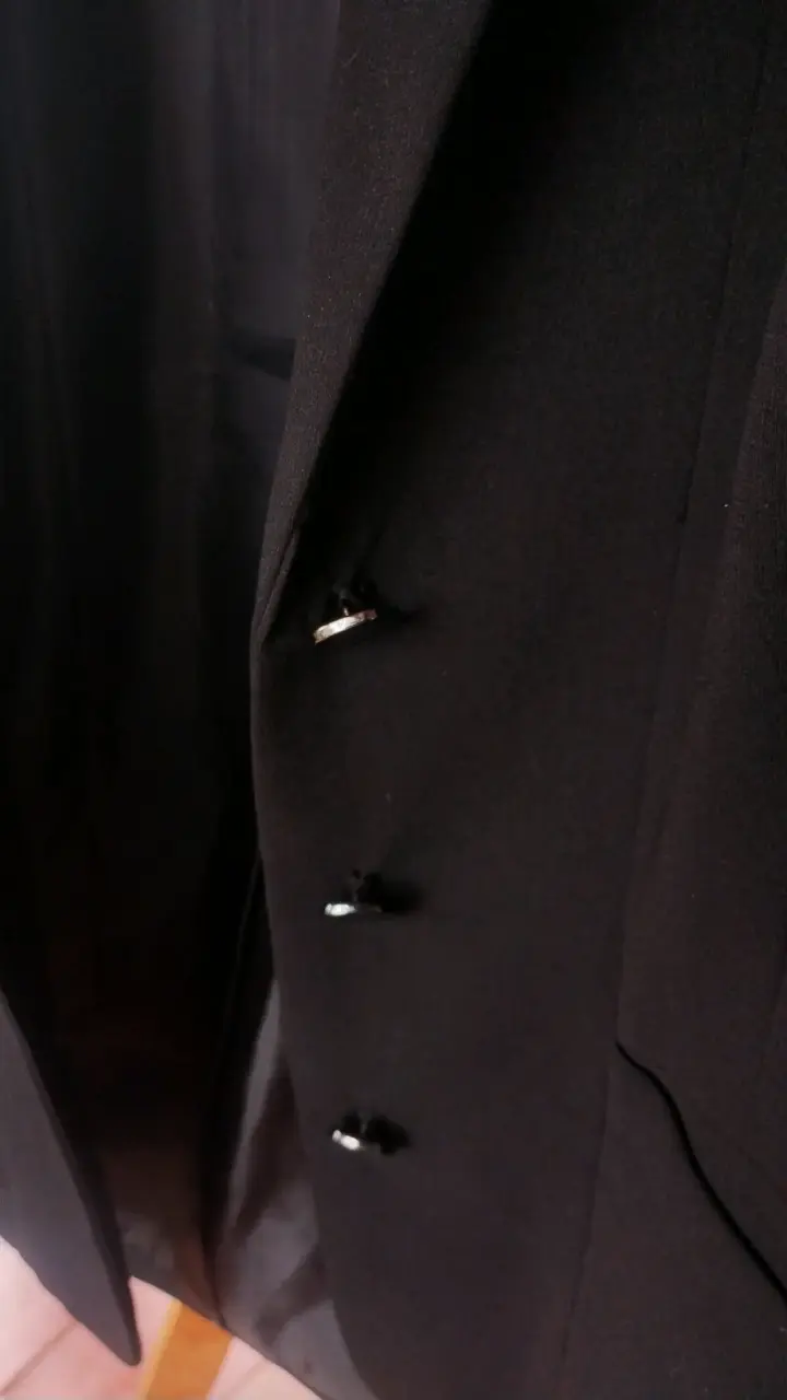 Blazer negro elegante Ma Griffe para mujer - 3
