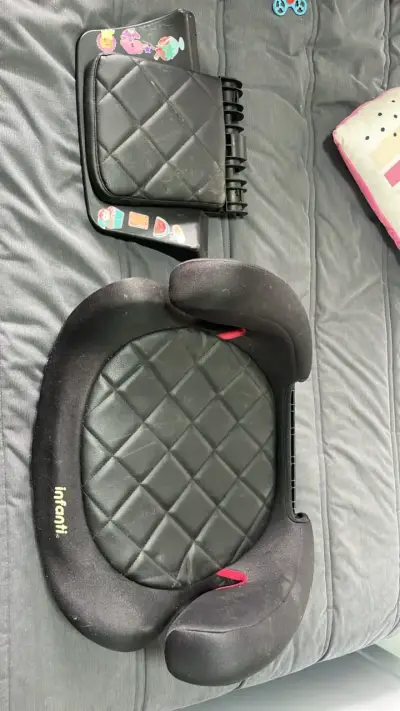 Asiento elevador para auto Infanti negro - miniatura 1