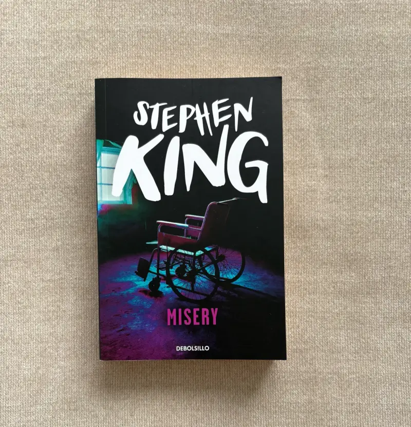 Libro 'Misery' de Stephen King