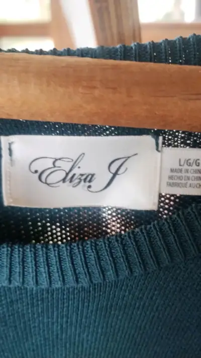 Vestido verde oscuro con cinturón Eliza J - miniatura 5
