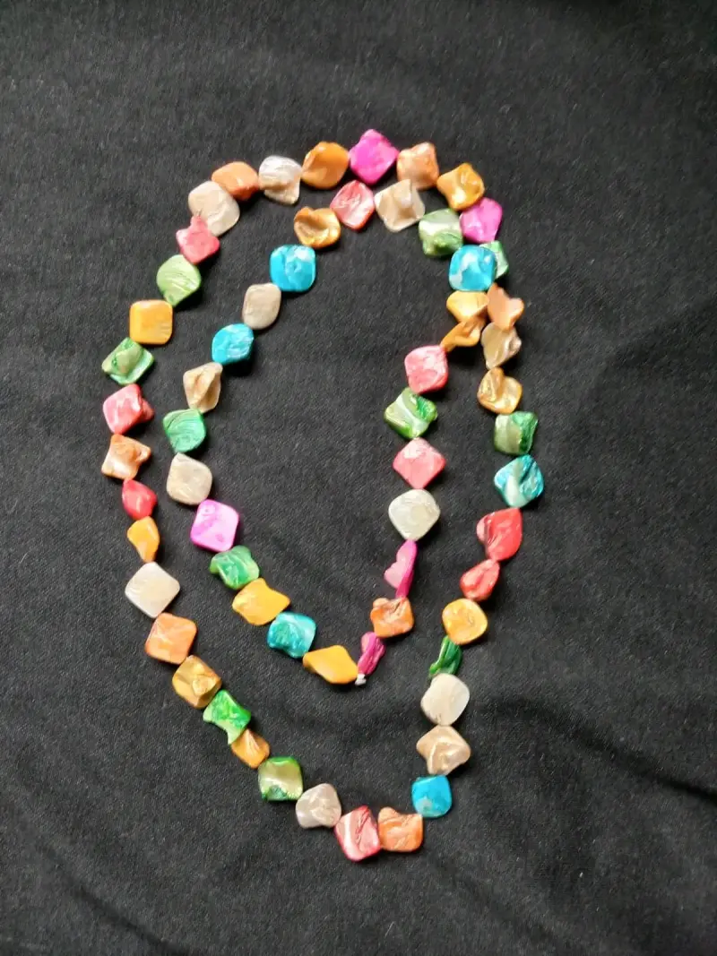 Conjunto de Collar y Pulsera de Conchas de nacar - 2