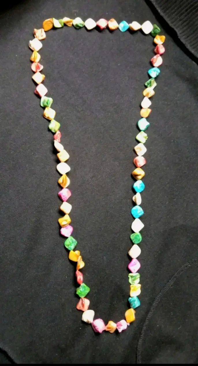 Conjunto de Collar y Pulsera de Conchas de nacar - 3
