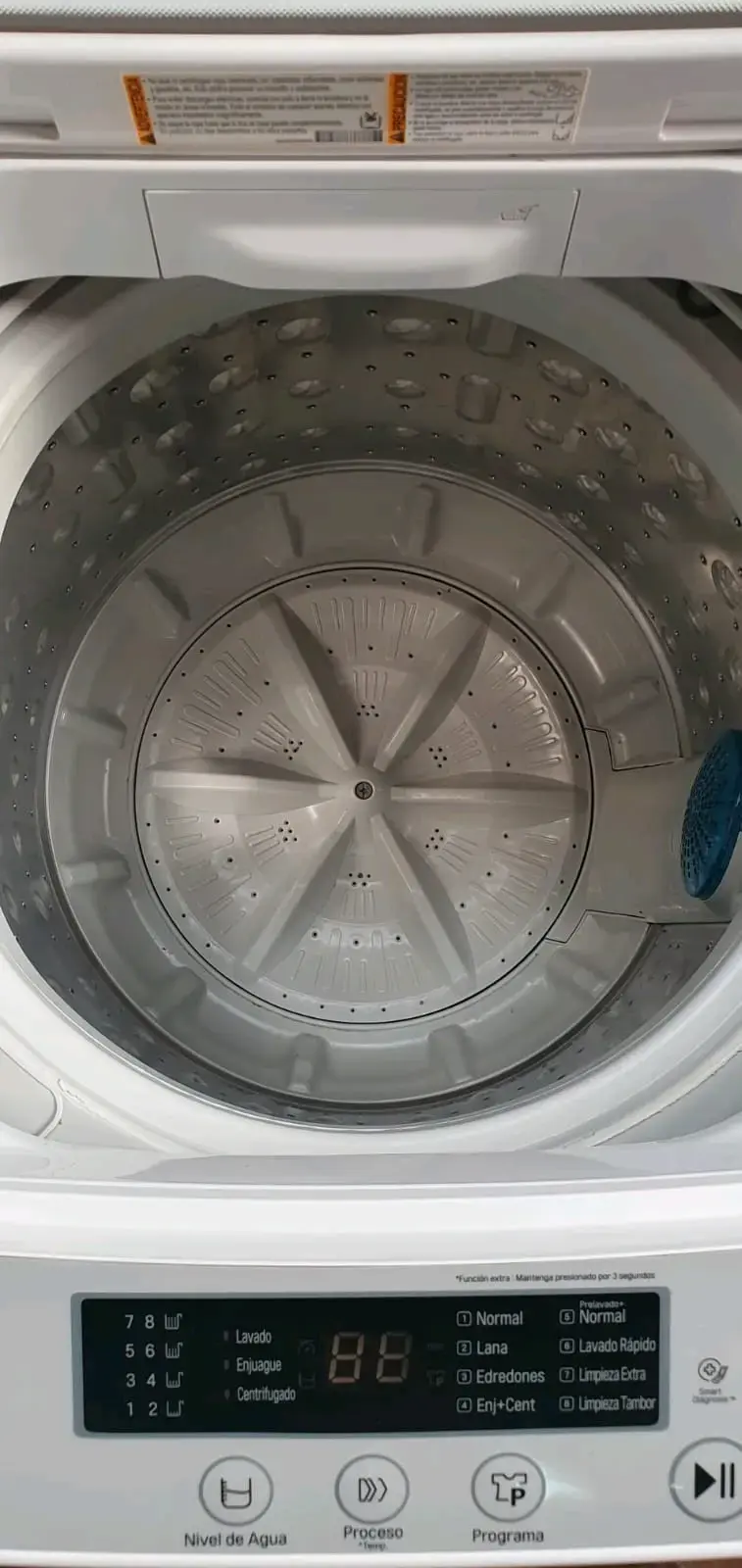 Lavadora automática carga superior LG 9 kg - 4