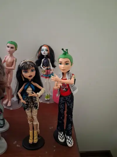 Pareja de cleo deuce de monster high - miniatura 1