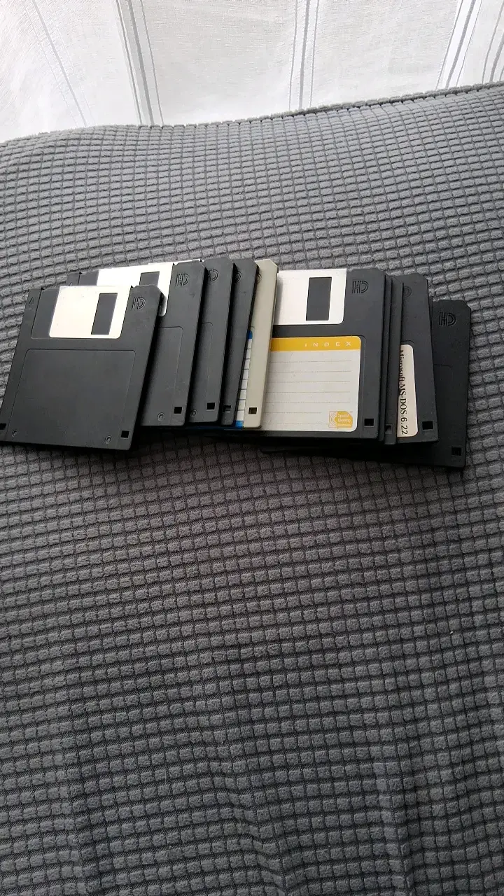 Lote de disquetes HD 3.5 pulgadas