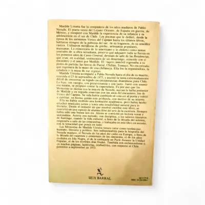 Libro 'Mi Vida Junto a Pablo Neruda' de Matilde Urrutia - miniatura 2
