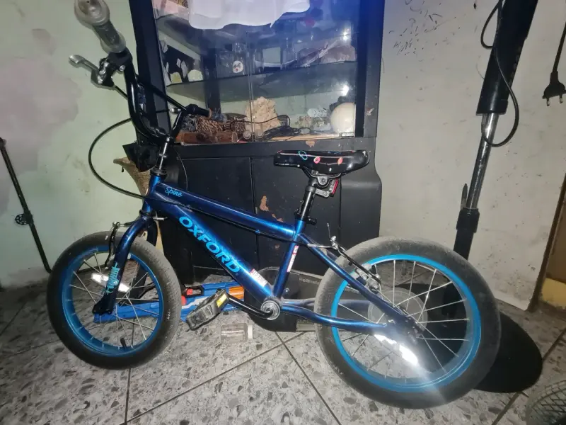 Bicicleta BMX Infantil Oxford Azul - 2