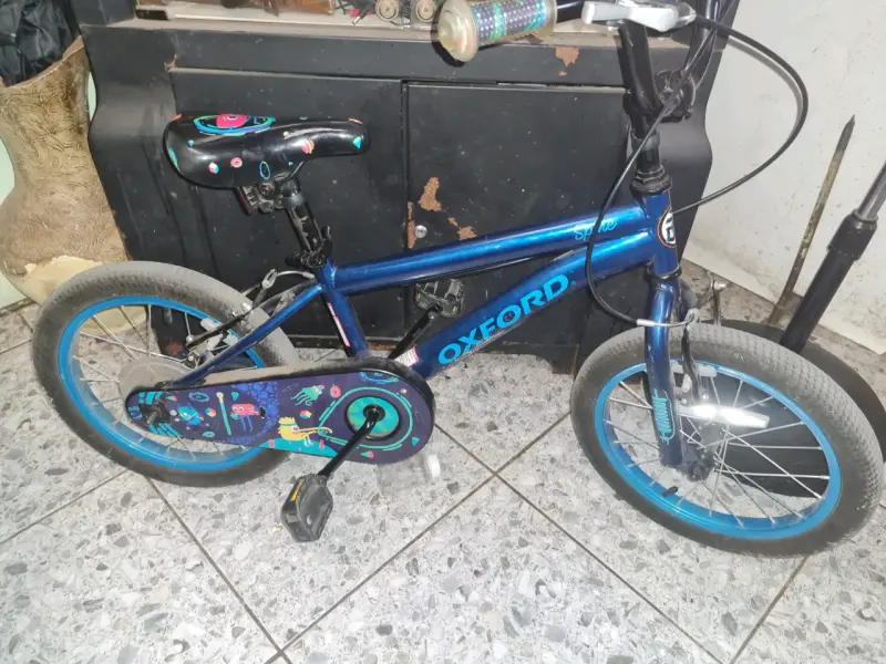 Bicicleta BMX Infantil Oxford Azul - 3
