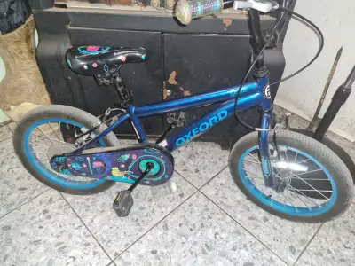 Bicicleta BMX Infantil Oxford Azul - miniatura 3
