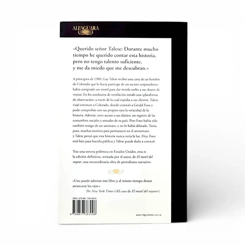 Libro 'El Motel del Voyeur' de Gay Talese - 2