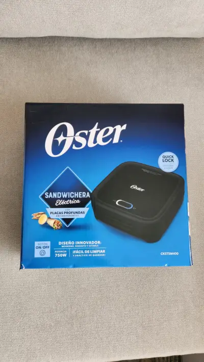 Sandwichera viral eléctrica Oster nueva - miniatura 1