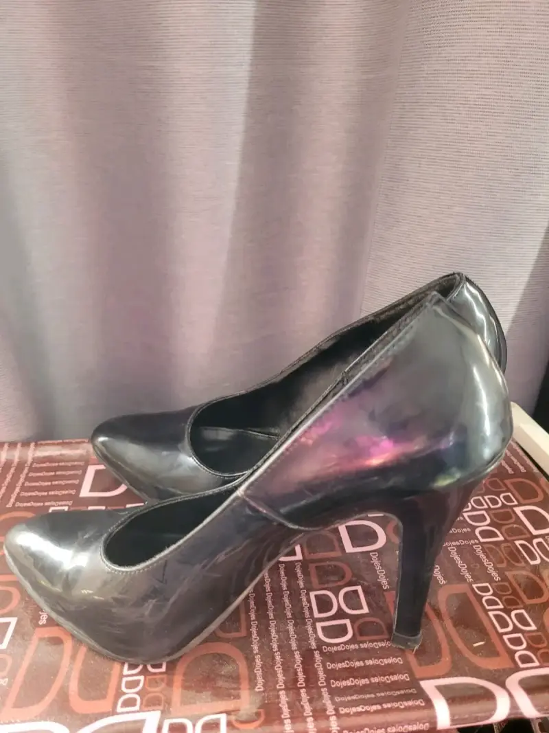 Zapatos de tacón alto negros elegantes - 3
