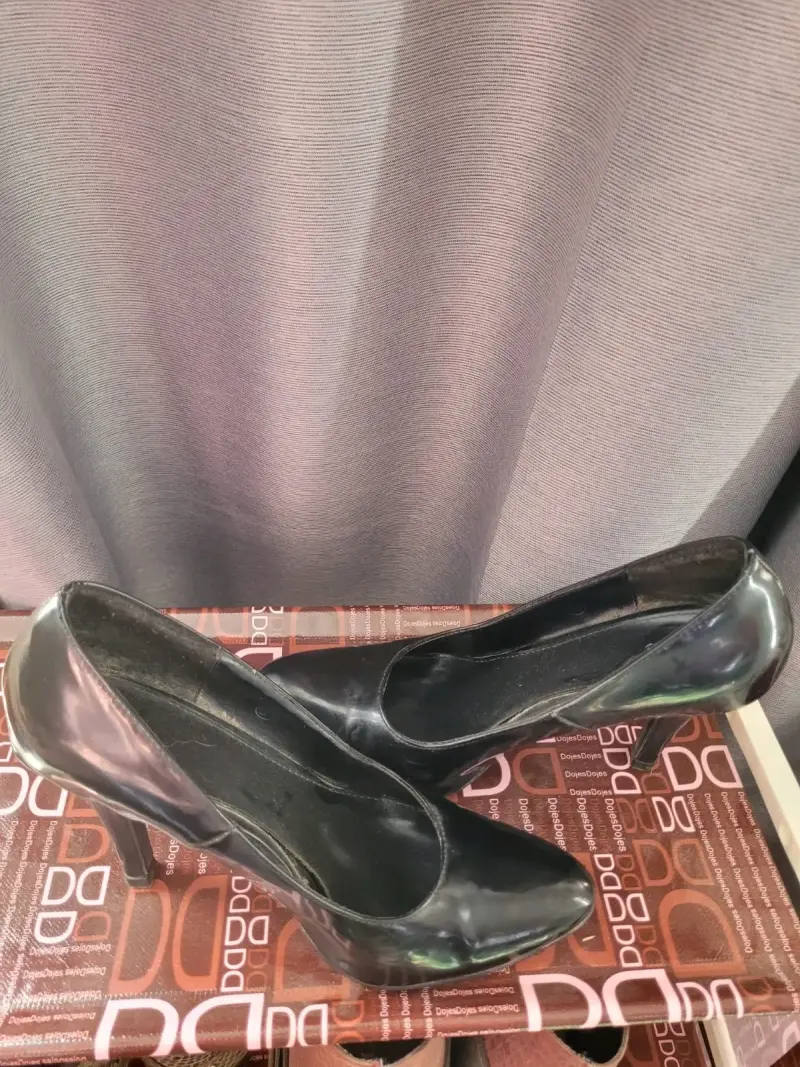 Zapatos de tacón alto negros elegantes - 5