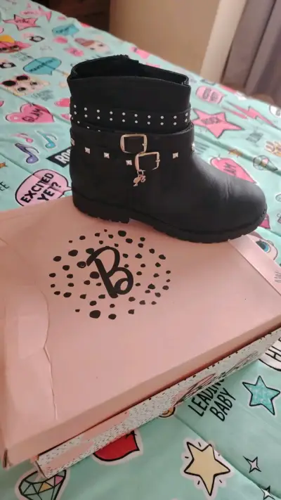 Botines para niña barbie originales - miniatura 1