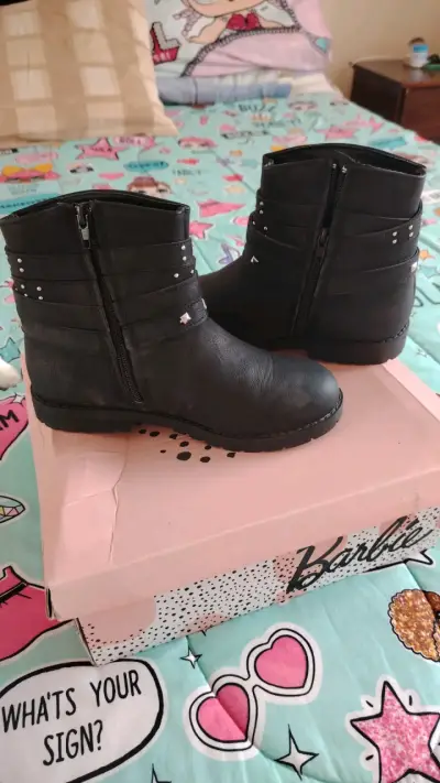 Botines para niña barbie originales - miniatura 2