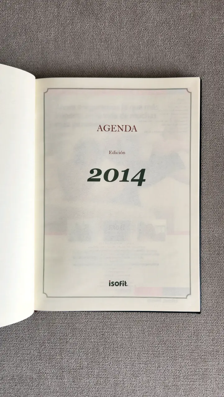 Agenda Ascott año 2014 sin uso - 5