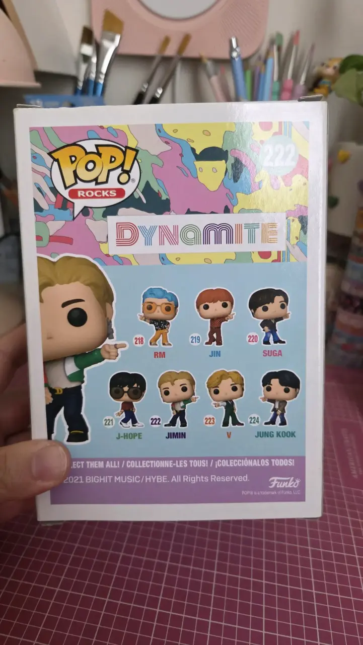 Figura Funko Pop Jimin BTS Edición Dynamite - 2