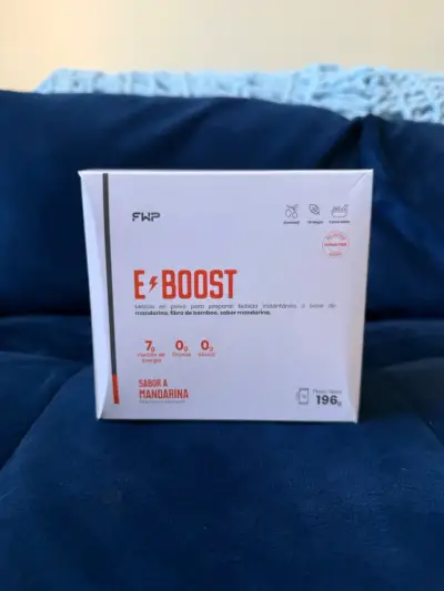 Suplemento Energético E-Boost Sabor Mandarina - miniatura 2