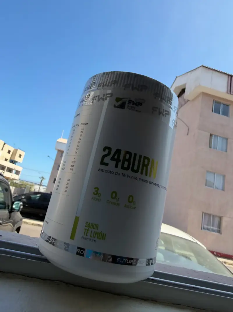 Suplemento 24Burn sabor té limón 500g - 2
