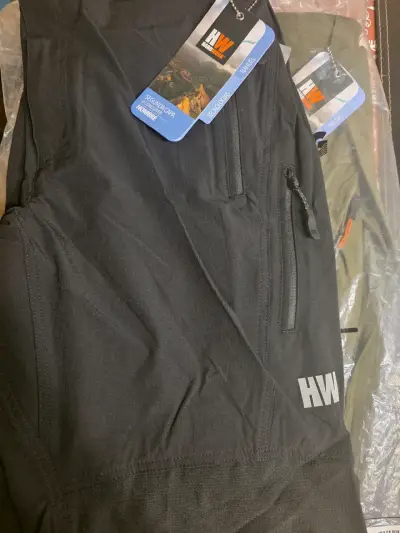 Pantalones Outdoor Hombre Hard Work Negros - miniatura 1