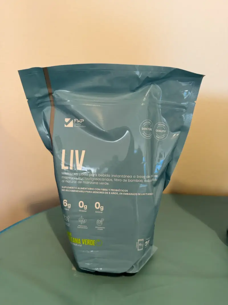 Mezcla en Polvo LIV Manzana Verde 250g - 3