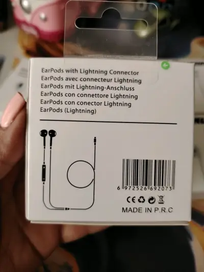 Auriculares Kusein EarPods con Conector Lightning - miniatura 3