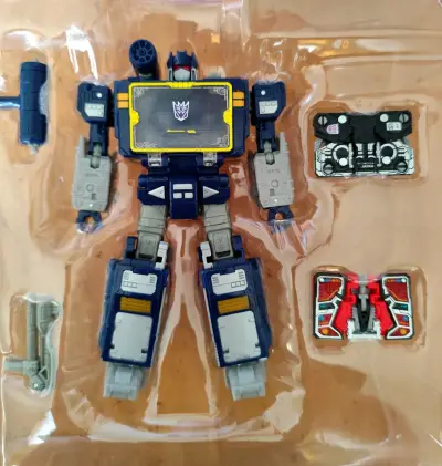 Figura Transformers Soundwave War for Cybertron - miniatura 2