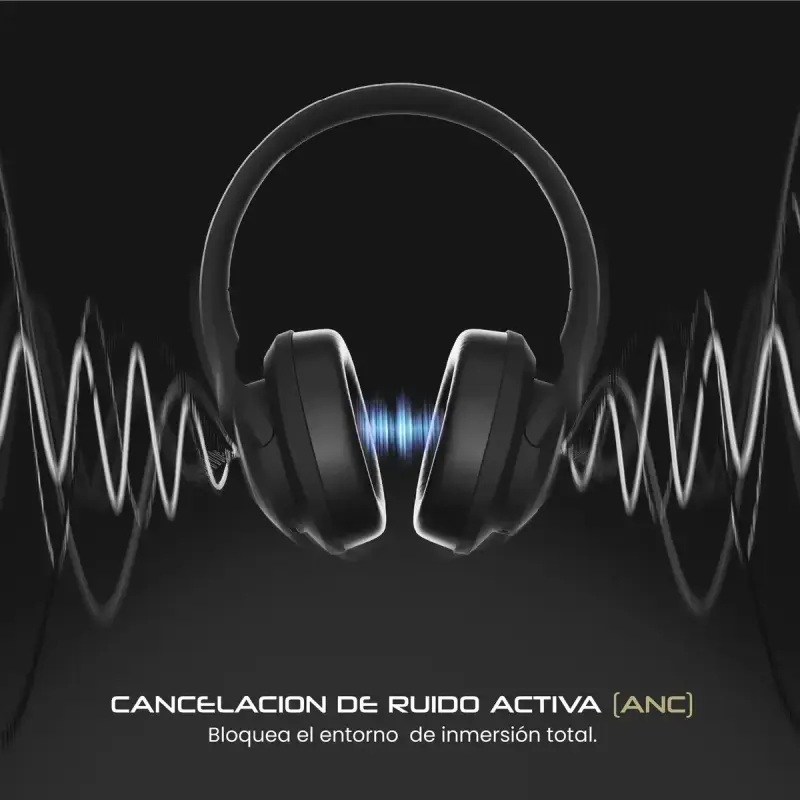 Audífonos Sleve Pulse ANC Over-Ear - 5